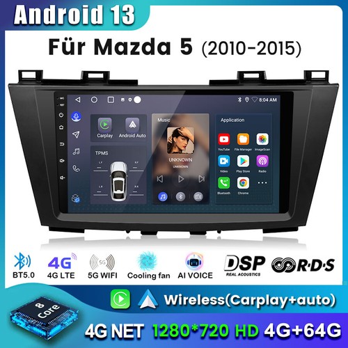 64g für mazda 2010 - 4+64g, 5